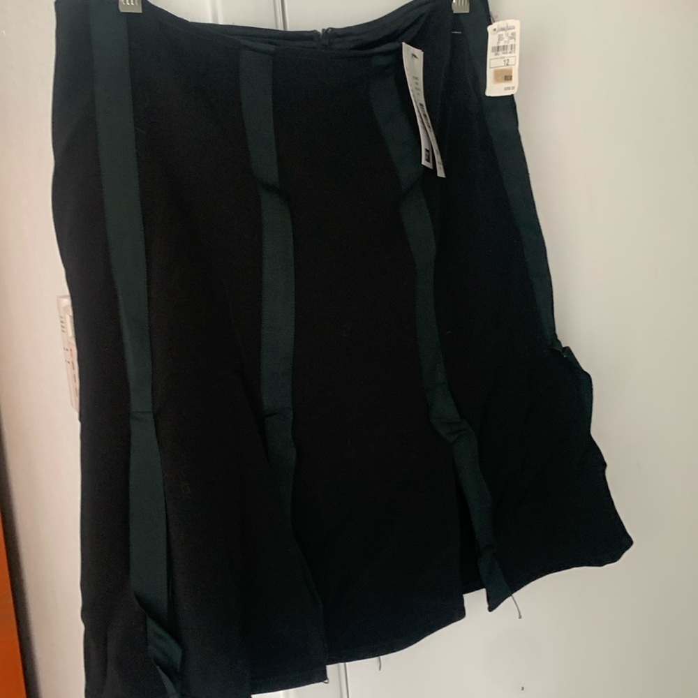 Philippe Adec Paris Womens size 8 black Vintage Wool Blend‎ NWT